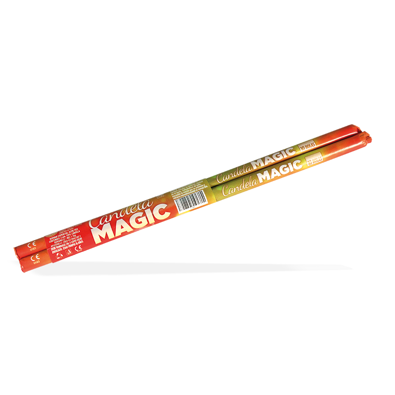 [1701] 2 CANDELES MAGIC COLOR 10 BOLES