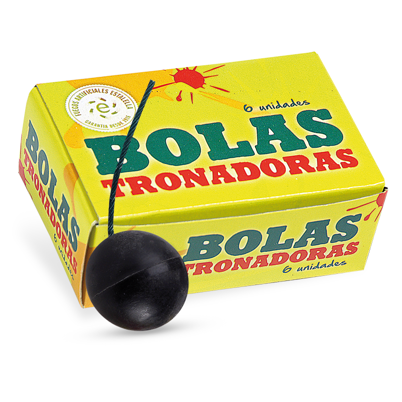 [1809] 6 BOLES TRONADORES
