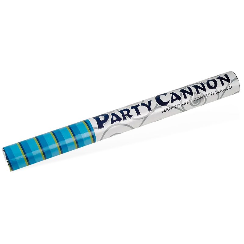 PARTY CANNON 50X5 BLANC CONFETTI